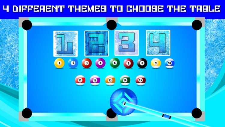 Billiard Frozen Ice Pool Game screenshot-4