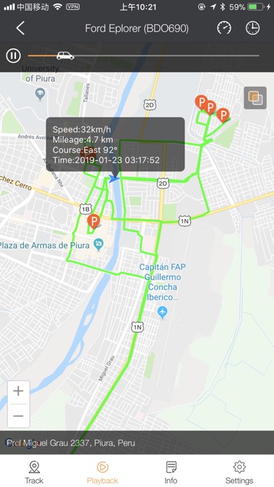 Global GPS Perú screenshot 4