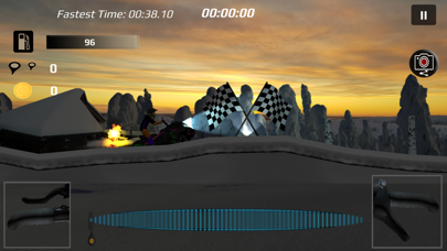 Sled Bandit - Snowmobile Game screenshot 2