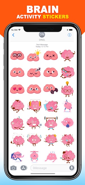 Brainy Brain Activity Stickers(圖2)-速報App