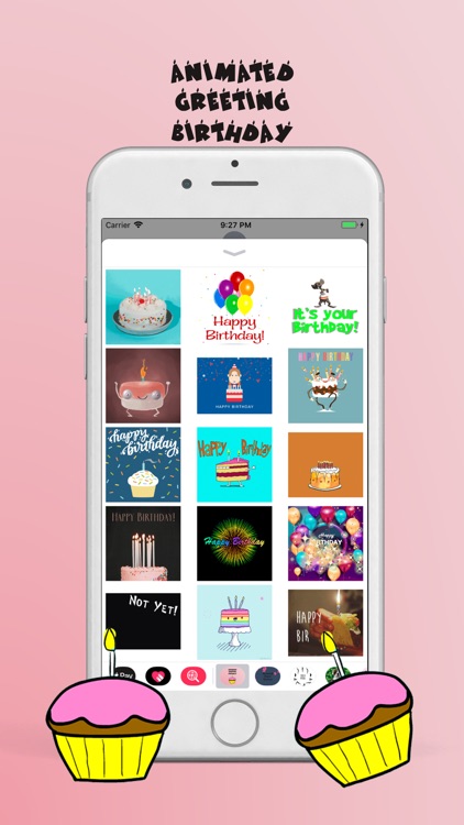 Animated Birthday Stickers