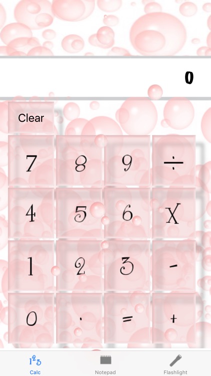 Pricilla's Bubble Calculator