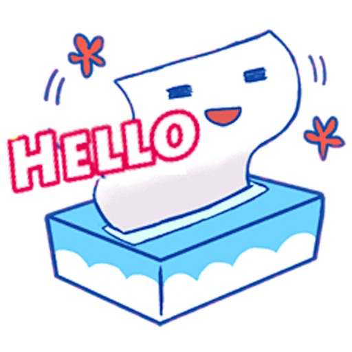 Tissue And Toilet Pape Sticker icon