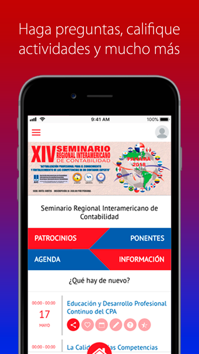 XIV Seminario Regional screenshot 2