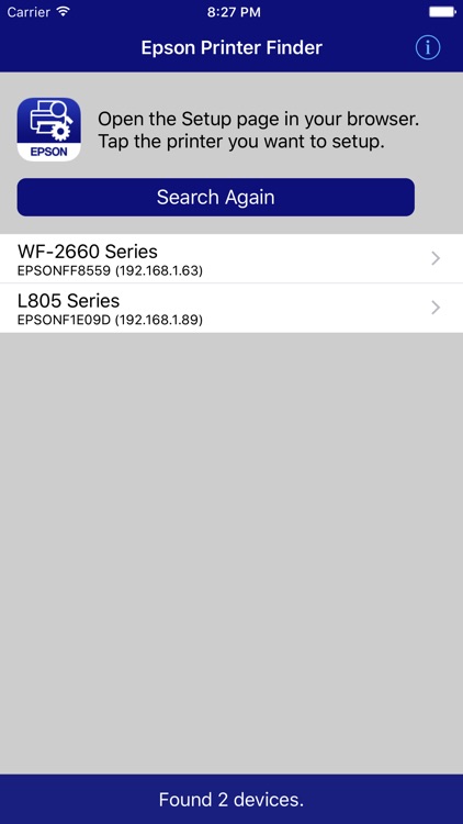 Epson Printer Finder