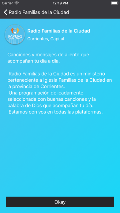 How to cancel & delete Radio Familias de la Ciudad from iphone & ipad 2