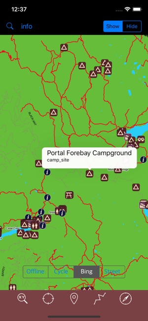 Sierra National Forest – GPS(圖2)-速報App