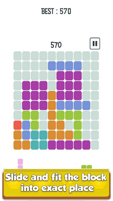 Block Move: Slide Cube COLOR screenshot 2