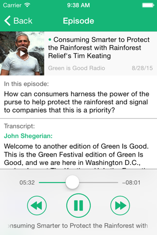 Green Is Good Media screenshot 2