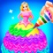 Ice Cream Princess Cake provides ice cream cake and ice cream princess cake with sweet toppings and beautiful decorations