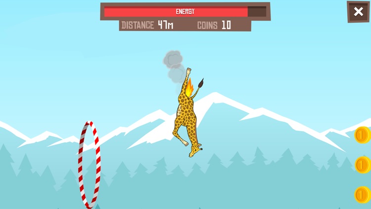 Giraffe Winter Sport Simulator screenshot-3