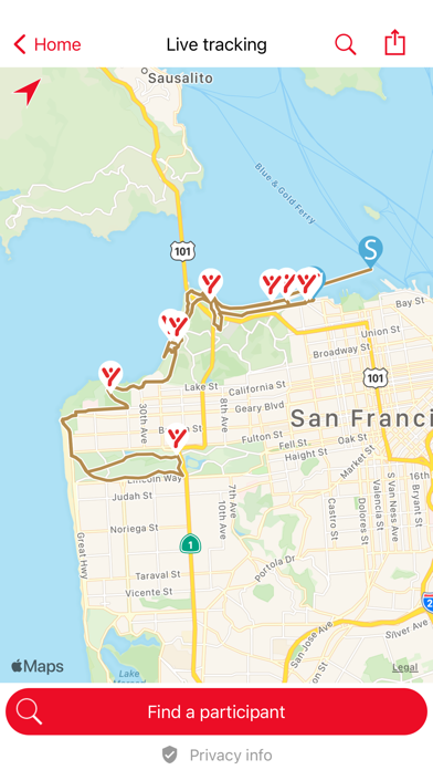 Escape from Alcatraz Triathlon screenshot 2