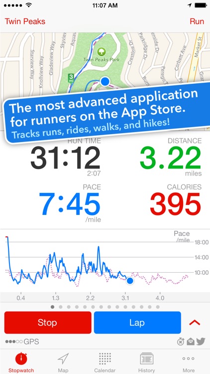 Runmeter Running & Cycling GPS screenshot-0