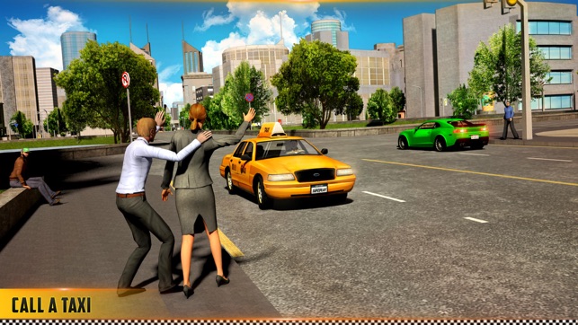 HQ Taxi Driving 3D