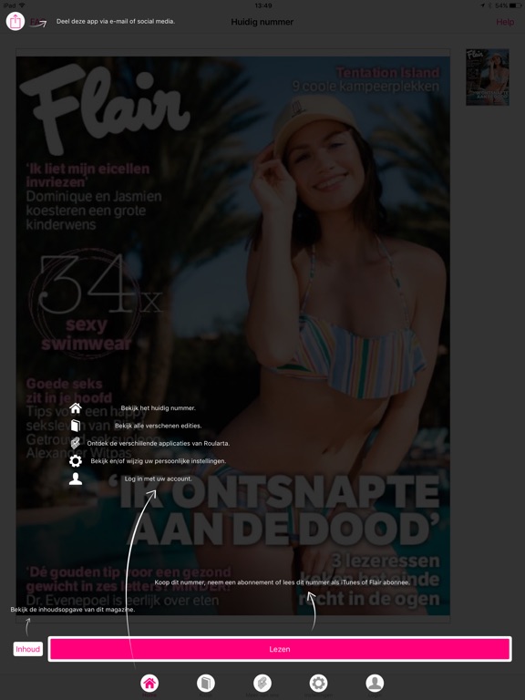 iPad Image of Flair VL Magazine
