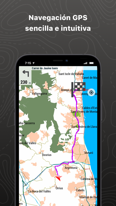 TwoNav Premium: Rutas Mapas iPhone Capturas de pantalla