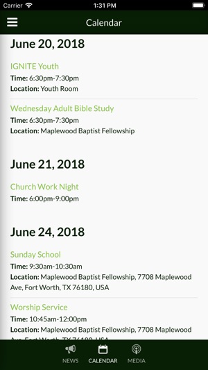 Maplewood Baptist Fellowship(圖4)-速報App