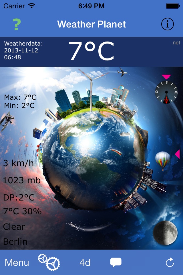 Weather Planet Lite screenshot 4