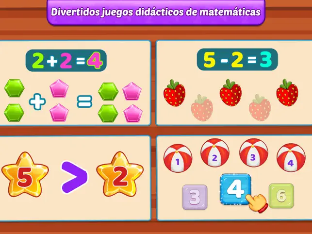 Screenshot 5 Juegos de matemáticas - Contar iphone