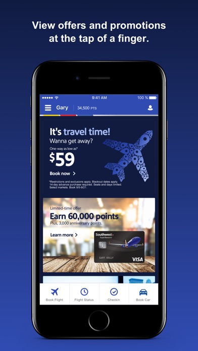 southwest airlines check in app for android