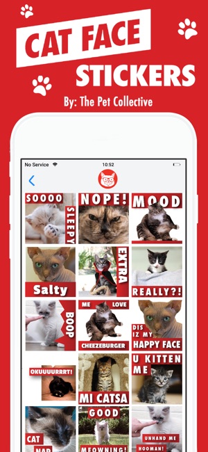 Cat Face Stickers(圖1)-速報App