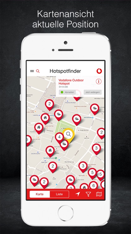 Vodafone Hotspotfinder