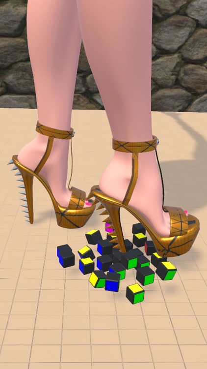 Shoe Crushing! Satisfying Art screenshot-4