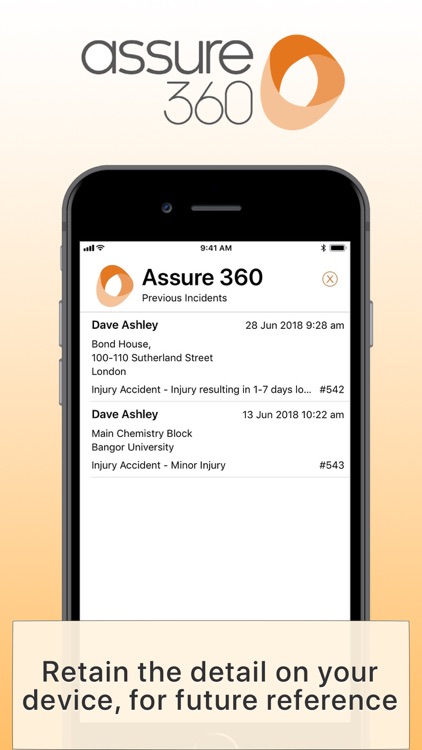 Assure360 Incident screenshot-3