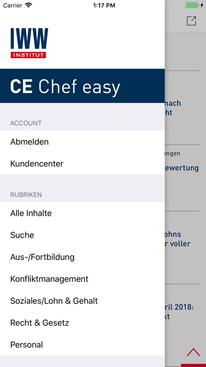 CE Chef easy: Für Arbeitgeber screenshot-4