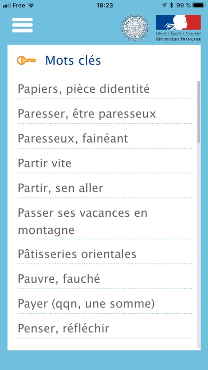 Dictionnaire Francophonie screenshot-4