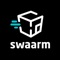 With the swaarm app, it's super easy to send and receive parcels same day in your area