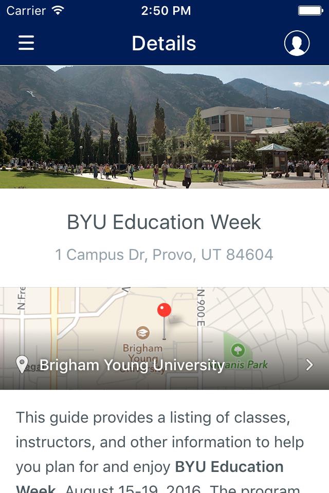 BYU Continuing Education screenshot 2