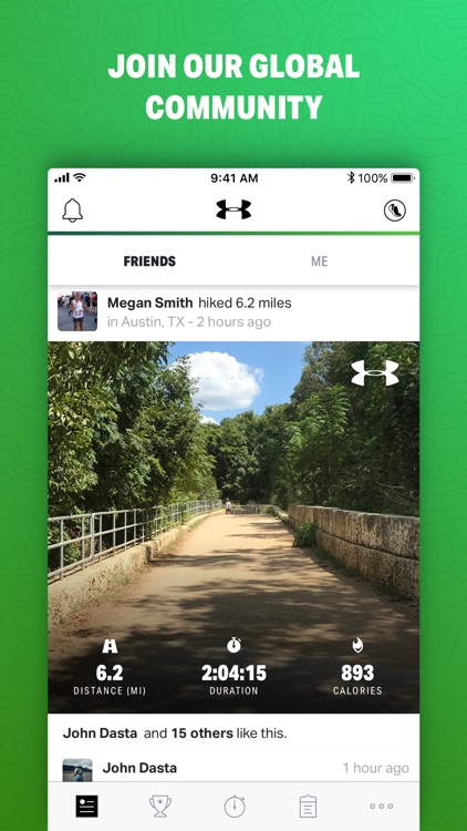 Map My Hike by Under Armour