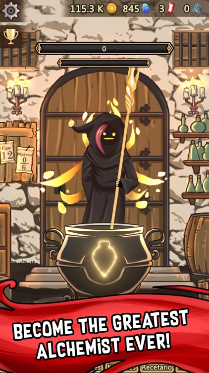 Medieval Clicker Alchemy
