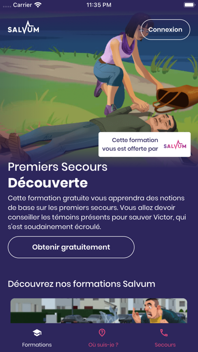 How to cancel & delete Salvum - Premiers Secours from iphone & ipad 1