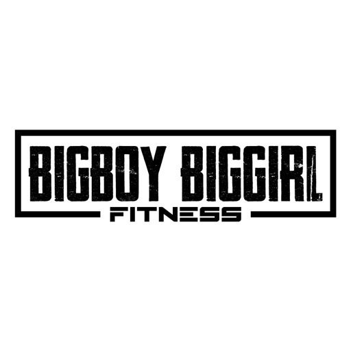 Big Boy Big Girl Fitness Icon