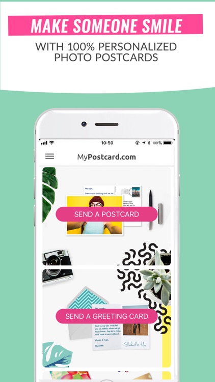 MyPostcard Photo Postcard App