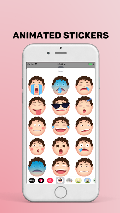 Animated Face Stickers screenshot 2