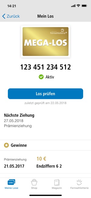 Deutsche Fernsehlotterie(圖3)-速報App