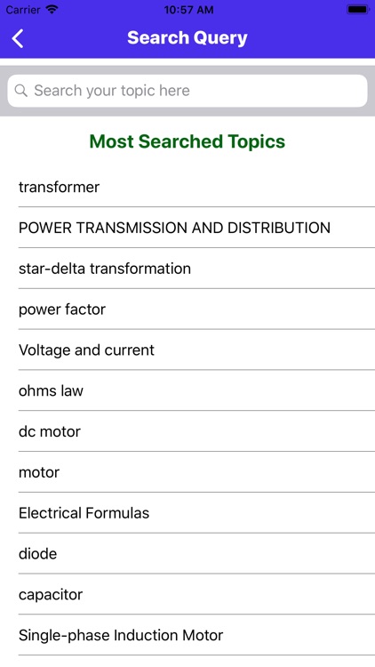 Electrical Engineering App screenshot-6