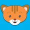 Cute tiger - stickers & emoji