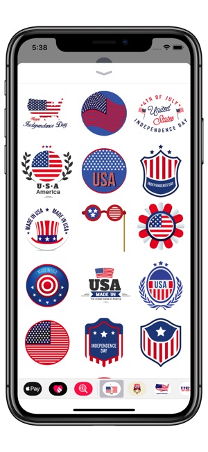 USA Stickers - 4th of July(圖2)-速報App