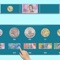 This app helps the student to identify coins and notes and understand the value of each coin or note