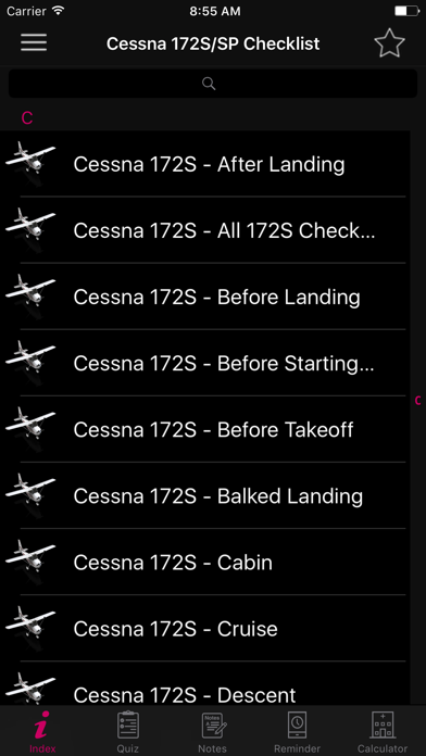 Cessna 172S/SP Checklist screenshot 4