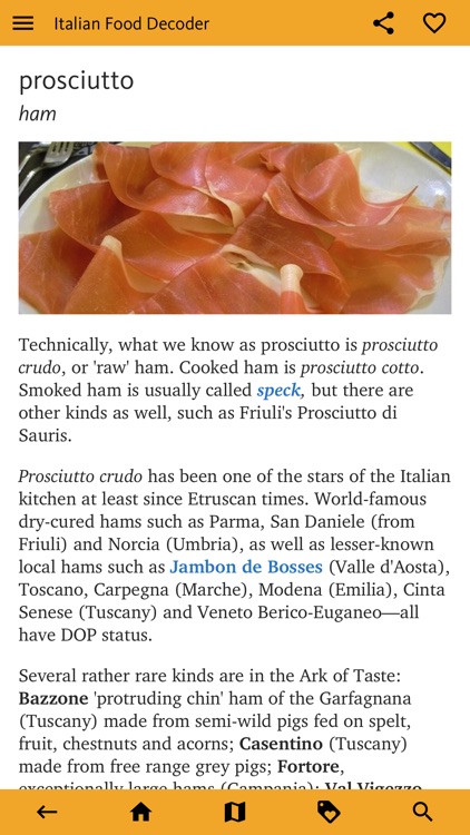 Italian Food Decoder