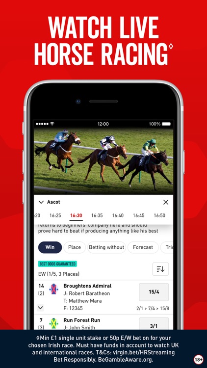 Virgin Bet: Sports Betting App screenshot-3