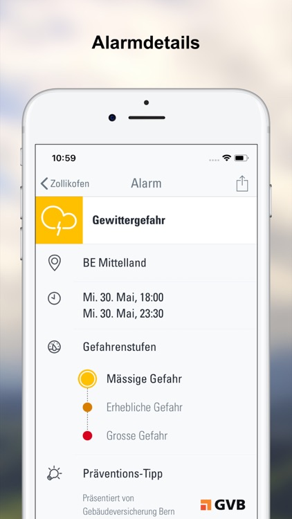 Wetter-Alarm: Wetter & Alarme screenshot-3