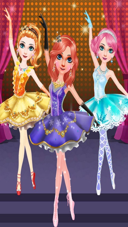 Ballerina Girls Salon Dress Up screenshot-2