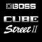 Dedicated editor for controlling functions on the BOSS CUBE Street II Battery-Powered Stereo Amplifier