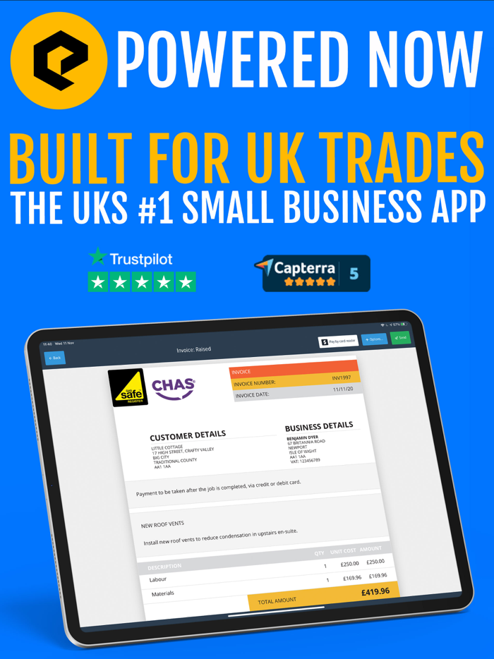 Invoice  Estimate Powered Now